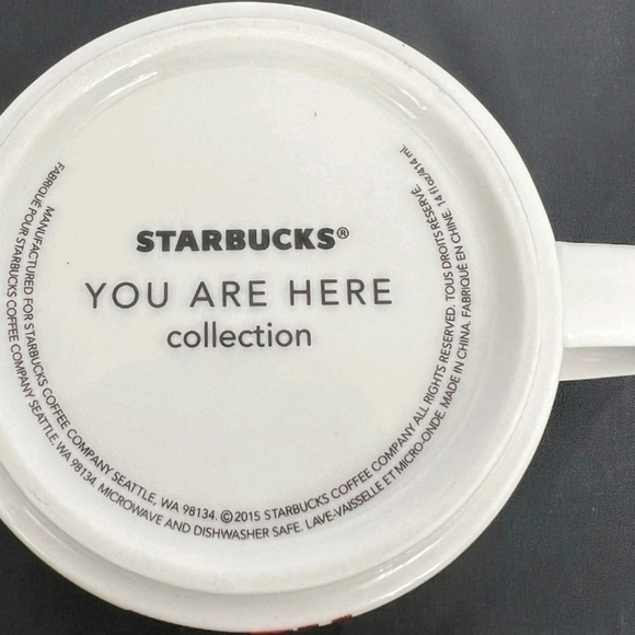 Starbucks Canada Calgary You are Here Coffee Global City Mug 14Oz Cup Travel - Picture 5 of 5